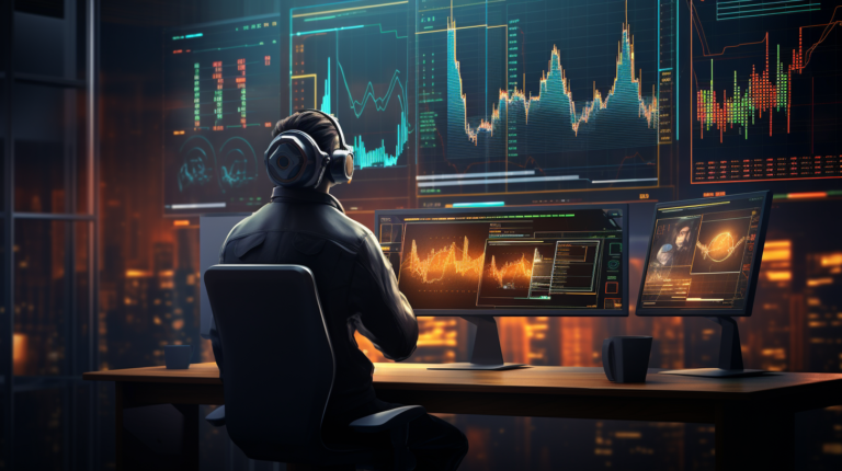 Human trading and analyzing cryptocurrency markets